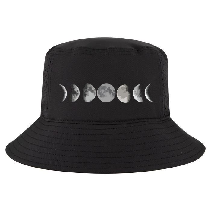 Lunar Cycle Apparel Astronomy Full Moon Cool Comfort Performance Bucket Hat