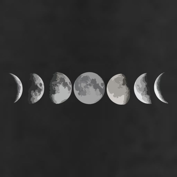 Lunar Cycle Apparel Astronomy Full Moon Cool Comfort Performance Bucket Hat