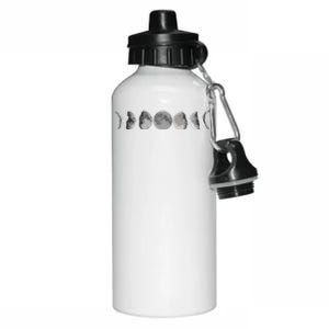 Lunar Cycle Apparel Astronomy Full Moon Aluminum Water Bottle