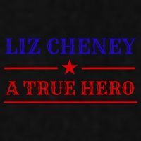Liz Cheney A True Hero Ladies PosiCharge Tri-Blend Wicking Tank