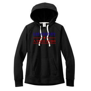 Liz Cheney A True Hero Women's Fleece Hoodie