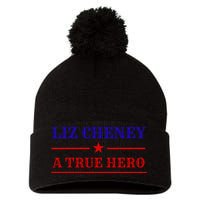 Liz Cheney A True Hero Pom Pom 12in Knit Beanie