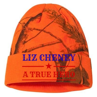 Liz Cheney A True Hero Kati Licensed 12" Camo Beanie