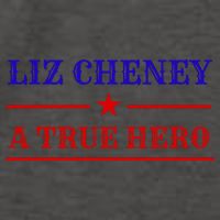 Liz Cheney A True Hero Vector Backpack