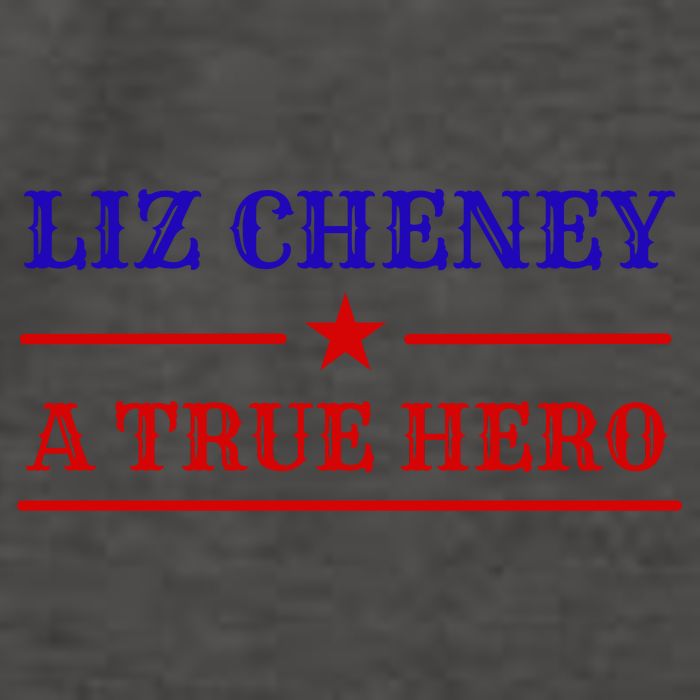 Liz Cheney A True Hero Vector Backpack