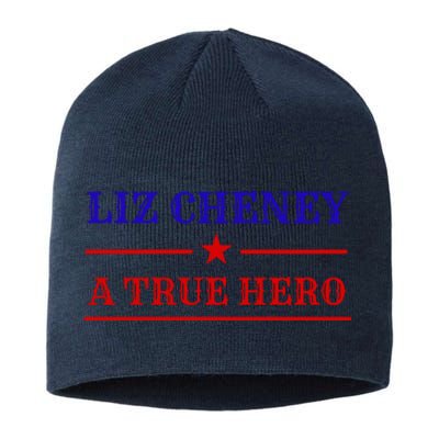 Liz Cheney A True Hero Sustainable Beanie