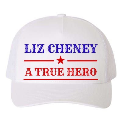 Liz Cheney A True Hero Yupoong Adult 5-Panel Trucker Hat