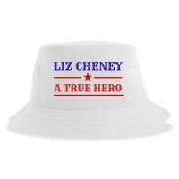 Liz Cheney A True Hero Sustainable Bucket Hat