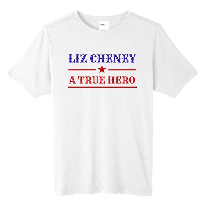 Liz Cheney A True Hero Tall Fusion ChromaSoft Performance T-Shirt