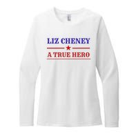 Liz Cheney A True Hero Womens CVC Long Sleeve Shirt