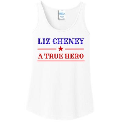 Liz Cheney A True Hero Ladies Essential Tank