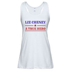 Liz Cheney A True Hero Ladies Essential Flowy Tank