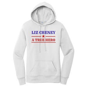 Liz Cheney A True Hero Women's Pullover Hoodie