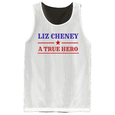 Liz Cheney A True Hero Mesh Reversible Basketball Jersey Tank