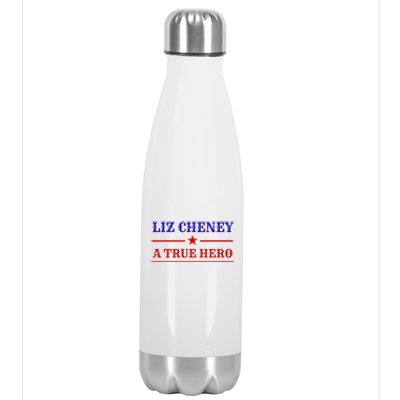 Liz Cheney A True Hero Stainless Steel Insulated Water Bottle