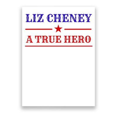 Liz Cheney A True Hero Poster