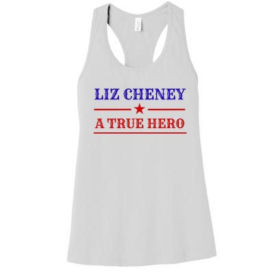 Liz Cheney A True Hero Women's Racerback Tank