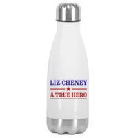 Liz Cheney A True Hero Stainless Steel Insulated Water Bottle