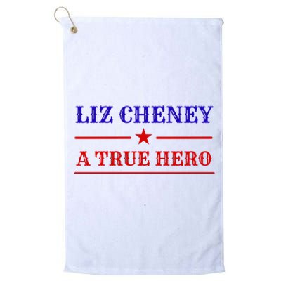 Liz Cheney A True Hero Platinum Collection Golf Towel