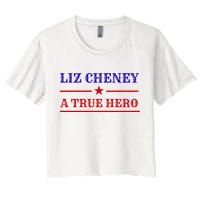 Liz Cheney A True Hero Crop Top