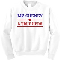 Liz Cheney A True Hero Kids Sweatshirt