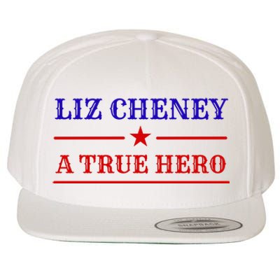 Liz Cheney A True Hero Wool Snapback Cap