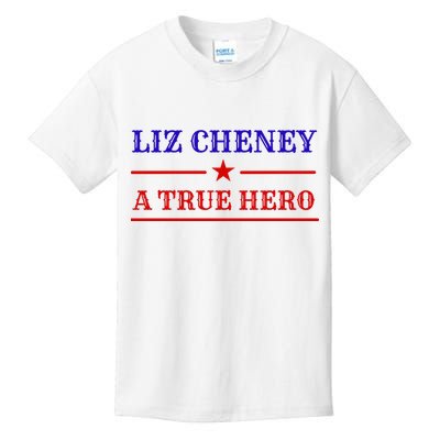 Liz Cheney A True Hero Kids T-Shirt
