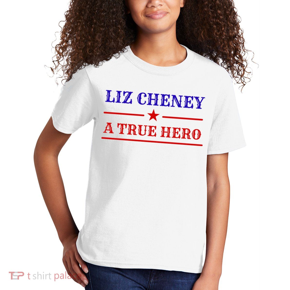 Liz Cheney A True Hero Kids T-Shirt