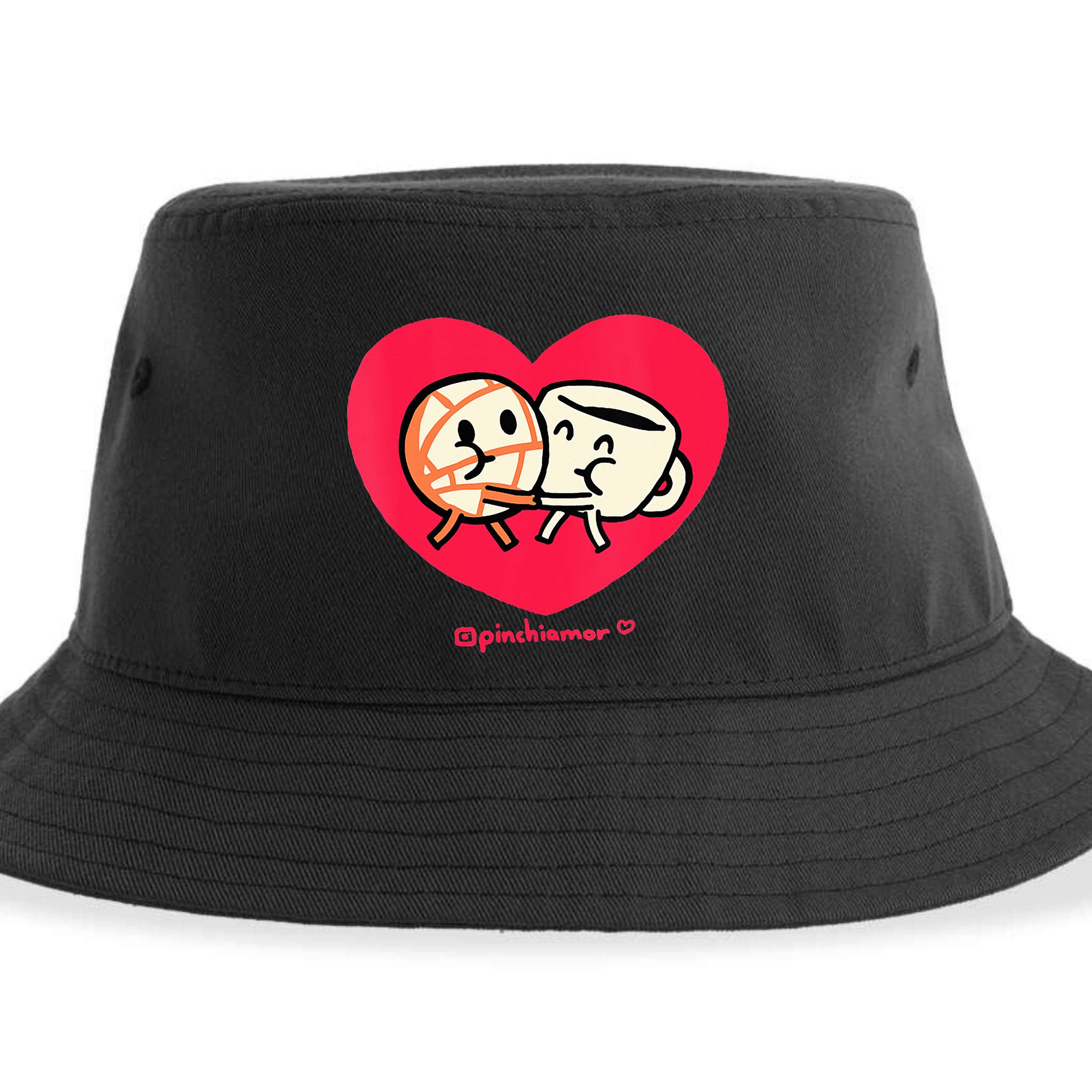 Love Coffee and Conchita Heart Heart and Love Sustainable Bucket Hat