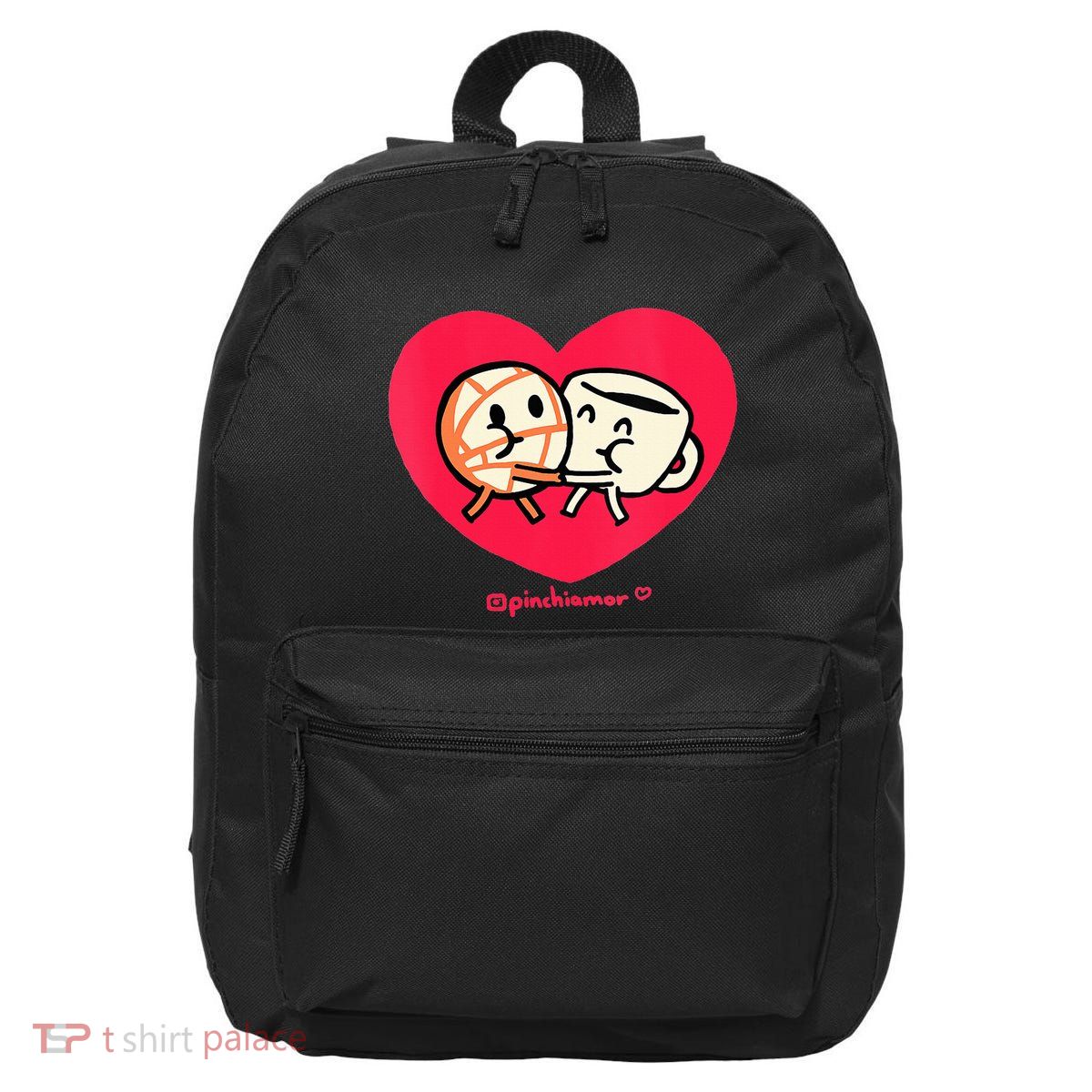 Love Coffee and Conchita Heart Heart and Love 16 in Basic Backpack