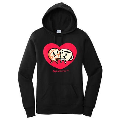 Love Coffee and Conchita Heart Heart and Love Women's Pullover Hoodie