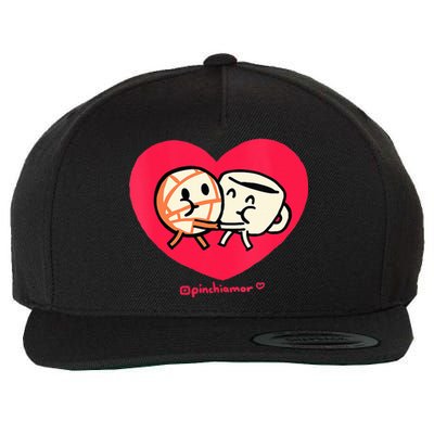 Love Coffee and Conchita Heart Heart and Love Wool Snapback Cap