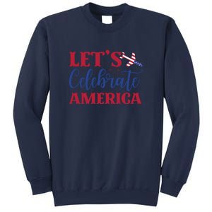 Let's Celebrate America Memorial Day Gift Sweatshirt