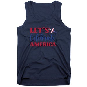 Let's Celebrate America Memorial Day Gift Tank Top