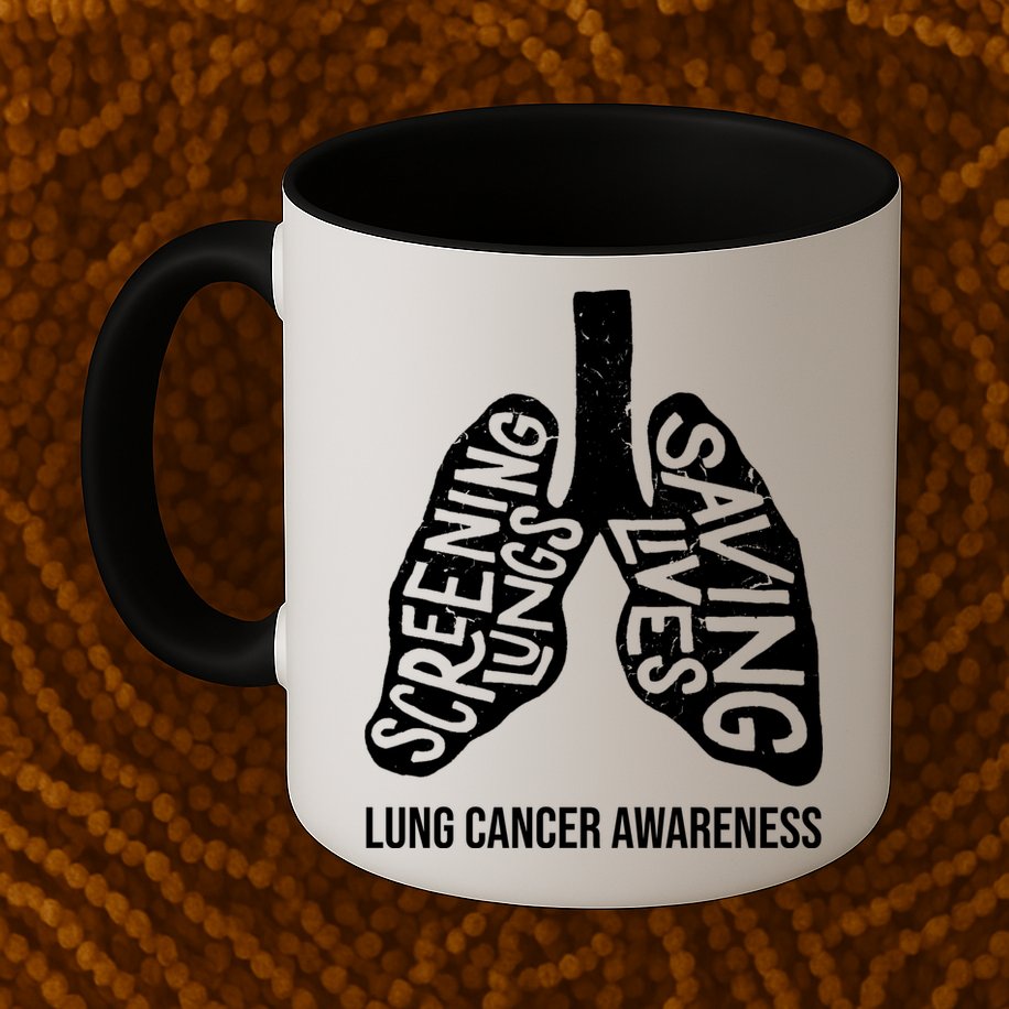 Lung Cancer Awareness Saving Lives Mug