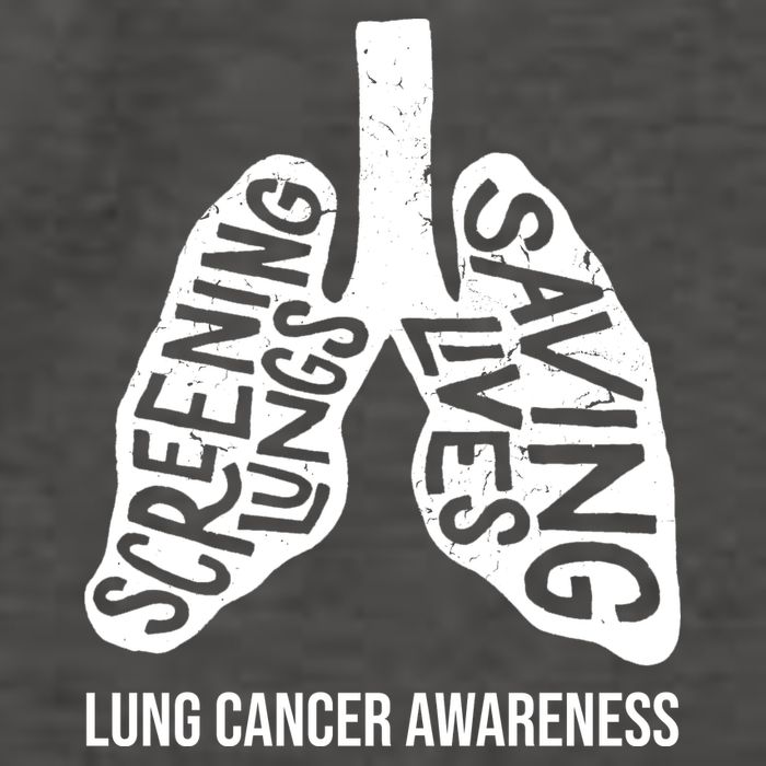 Lung Cancer Awareness Saving Lives Vector Backpack