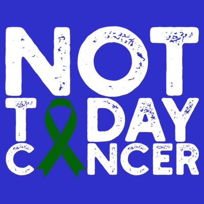 Liver Cancer Awareness Not Today Cancer Green Ribbon Gift T-Shirt