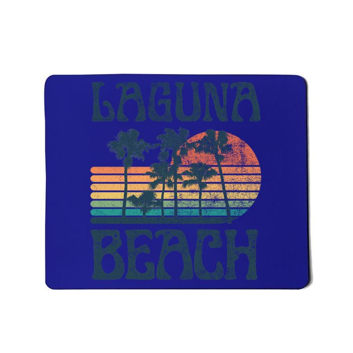 Laguna California Beach Summer Vacation Vintage Great Gift Mousepad