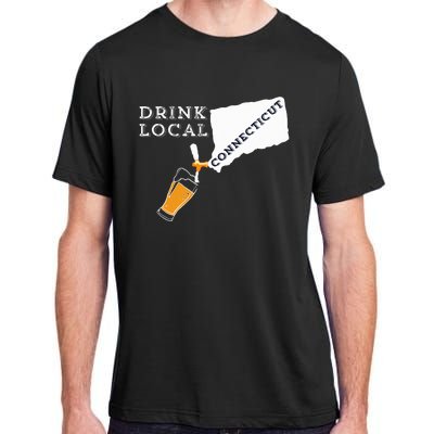 Local Craft Beer Connecticut Drink Local Adult ChromaSoft Performance T-Shirt