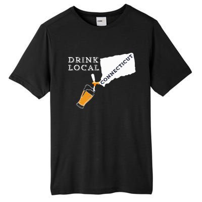 Local Craft Beer Connecticut Drink Local Tall Fusion ChromaSoft Performance T-Shirt