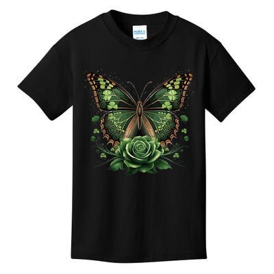 Lucky Celtic Butterfly  Irish Heritage St Kids T-Shirt