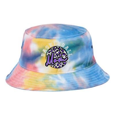 Leopard Cheetah Basketball Mom Family Purple Trendy Spirit Gift Tie Dye Newport Bucket Hat