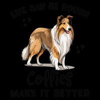 Life Can Be Rough Collies Make It Better Rough Collie Impact Tech Backpack