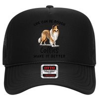 Life Can Be Rough Collies Make It Better Rough Collie Hat