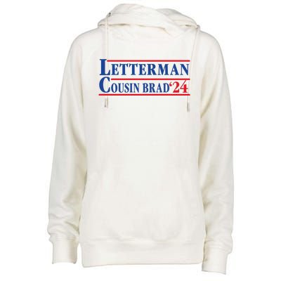 Letterman Cousin Brad 2024 Womens Funnel Neck Pullover Hood