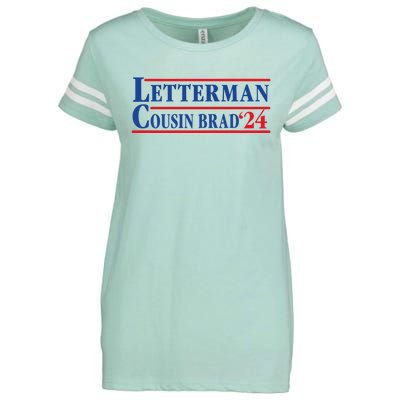 Letterman Cousin Brad 2024 Enza Ladies Jersey Football T-Shirt