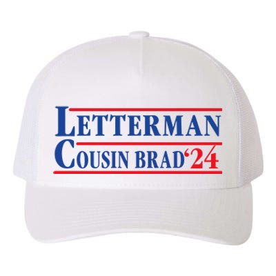 Letterman Cousin Brad 2024 Yupoong Adult 5-Panel Trucker Hat