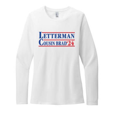 Letterman Cousin Brad 2024 Womens CVC Long Sleeve Shirt