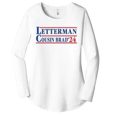 Letterman Cousin Brad 2024 Women's Perfect Tri Tunic Long Sleeve Shirt