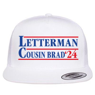 Letterman Cousin Brad 2024 Flat Bill Trucker Hat